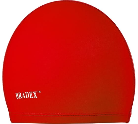 Изображение товара Шапочка для плавания BRADEX полиамид, красный SF 0855