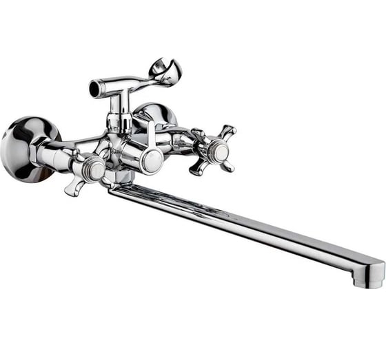 Изображение товара Смеситель для ванны с длинным изливом, хром D-Lin D147807-F