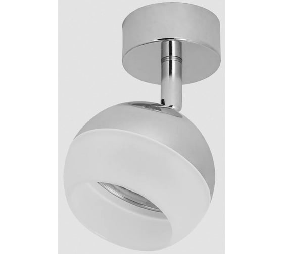 Изображение товара Настено-потолочный накладной светильник IEK Lighting 4011 под лампу gx53 хром LT-USB0-4011-GX53-1-K23