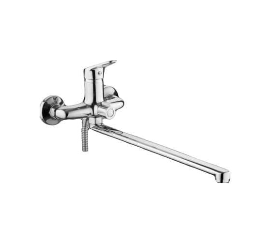 Изображение товара Смеситель для ванны D-Lin с длинным изливом, хром D146310-2