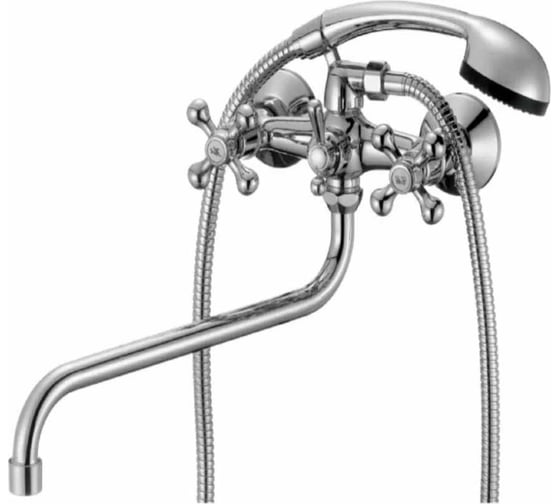 Изображение товара Смеситель для ванны D-Lin с круглым изливом, хром D140810