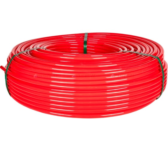 Изображение товара Труба из сшитого полиэтилена ROMMER pe-xa, 16x2, бухта 240 метров, с кислородным слоем, красная Rpx-0002-241620 RG0091BMALHOCP