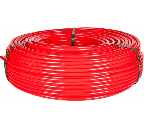 Изображение товара Труба из сшитого полиэтилена ROMMER pe-xa, 16x2, бухта 500 метров, с кислородным слоем, красная Rpx-0002-501620 RG0091BMALI1CQ