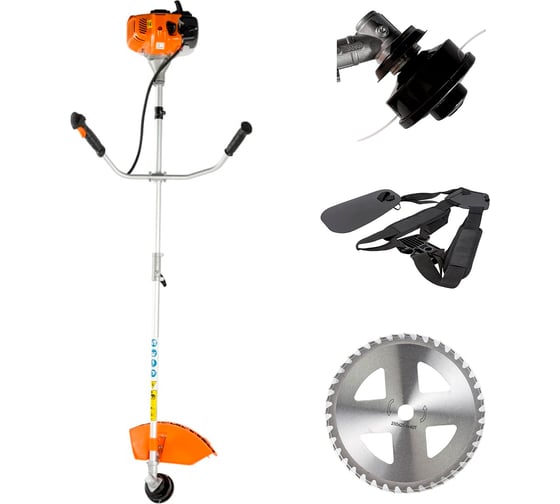 Изображение товара Бензиновый триммер 1,7 л.с., леска/диск, Gigant GTSL-06