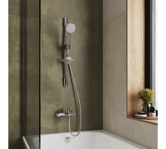 Изображение товара Стойка для душа с мыльницей, 760 мм IDDIS A30311