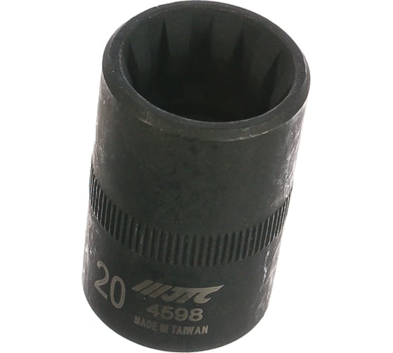 Изображение товара Головка для демонтажа суппортов на PORSCHE 1/2" DR, 20 ммx10PT, 38 мм. JTC -4598 427471