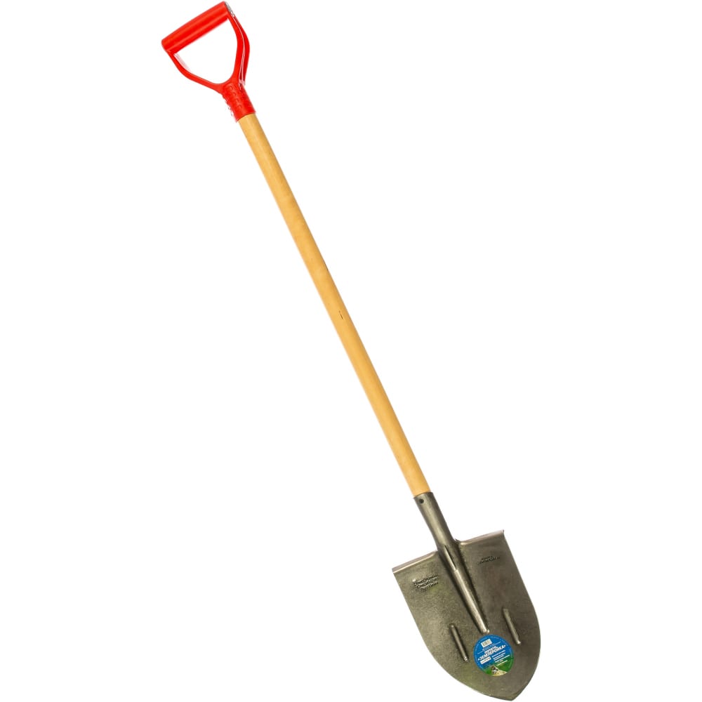 Штыковая лопата Землеройка лопата штыковая острая тулейка 40 мм без черенка greengo