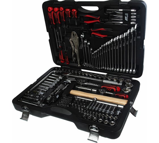 Изображение товара Набор 6-гранных инструментов 1/4" & 1/2" в кейсе, 156шт JTC JTC-H156C-B72