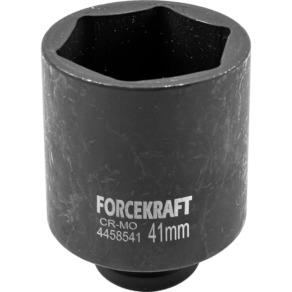 Изображение товара Глубокая ударная головка 41 мм 1/2" FORCEKRAFT FK-4458541 для профессионалов Изображение товара Глубокая ударная головка 41 мм 1/2" FORCEKRAFT FK-4458541 для профессионалов