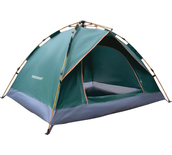Изображение товара Кемпинговая четырехместная палатка Forcekraft 210x200x135см FK-СAMP-2(56321)