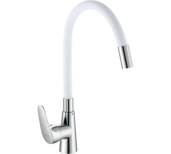 Изображение товара Смеситель для кухни D-Lin белый D155302-3