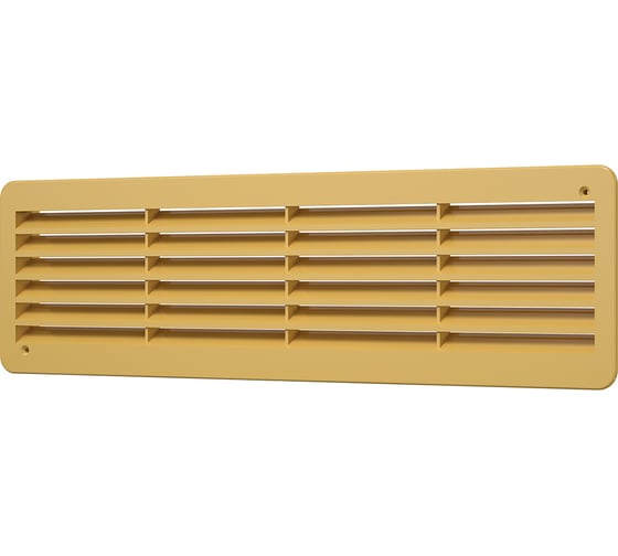 Изображение товара Решетка вентиляционная переточная (450х91 мм; бежевая, АБС) ERA 4409ДП беж 233-131