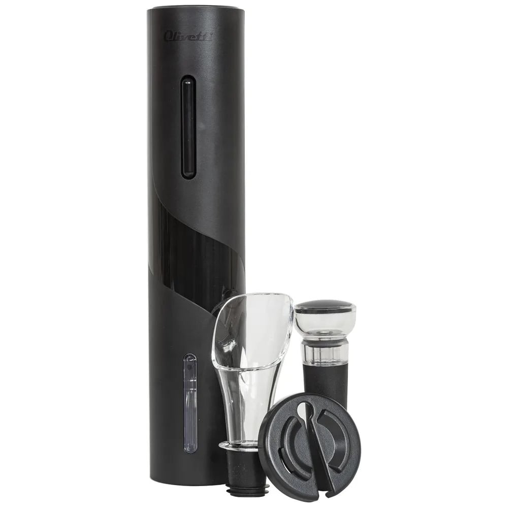 Изображение товара Электроштопор OLIVETTI CSB9601 с ножом и открывалкой для бутылок черный