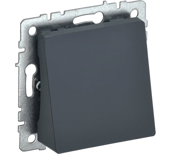 Изображение товара Вывод кабеля IEK Brite мв10-брг графит BR-VK10-0-K53