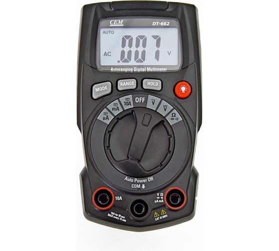 Изображение товара Цифровой мультиметр СЕМ DT-662 482261