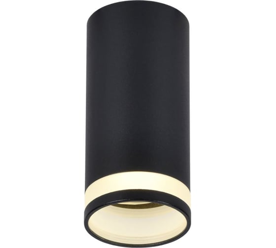 Изображение товара Накладной потолочный светильник IEK Lighting 4005 под лампу gu10 черный LT-UPB0-4005-GU10-1-K02