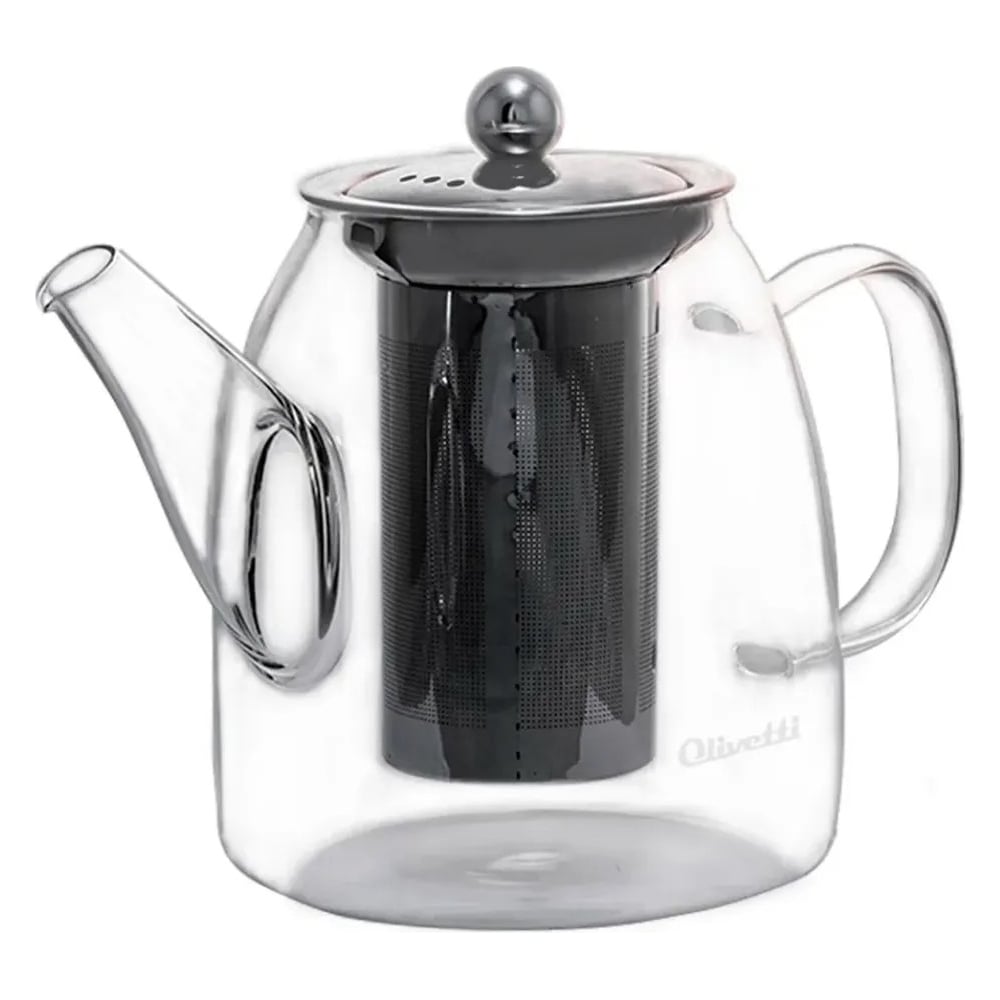 Изображение товара Заварочный чайник OLIVETTI GTK071 700 мл боросиликатное стекло стеклянная ручка