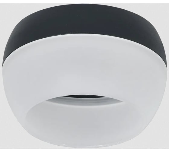 Изображение товара Накладной потолочный светильник IEK Lighting 4010 под лампу gx53 черный LT-UPB0-4010-GX53-1-K02