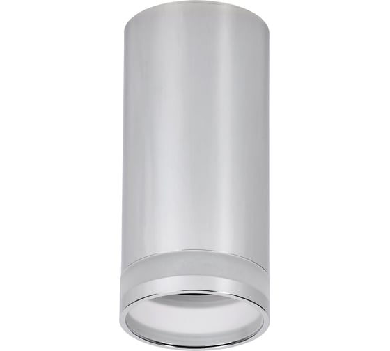 Изображение товара Накладной потолочный светильник IEK Lighting 4005 под лампу gu10 хром LT-UPB0-4005-GU10-1-K23
