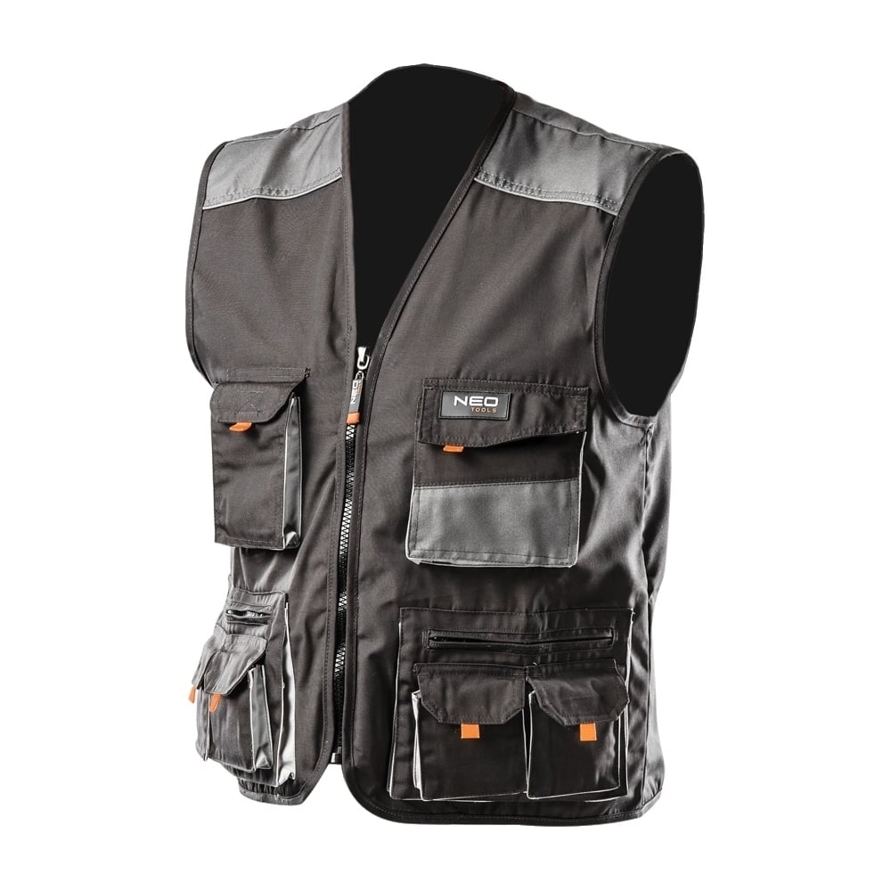 Изображение товара Рабочий жилет NEO Tools p.XXL/58 с защитными свойствами и световозвращающей полосой