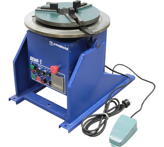 Изображение товара Вращатель Атлант-2 макс. вес детали 200кг, с патроном, педалью Foxweld 1923