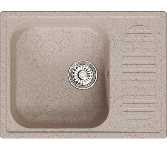 Изображение товара Мойка MIXLINE ml-gm18 с крылом, песочная (302), 490x640x190мм new 551968