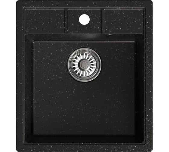 Изображение товара Мойка MIXLINE ml-gm28 черная (308), 450x500x190мм new 552096