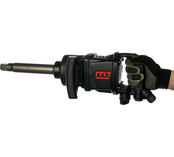 Изображение товара Удлинённый пневматический ударный гайковерт + головки MIGHTY SEVEN PNC-8343-8