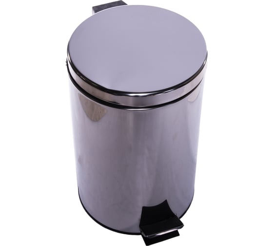Изображение товара Ведро из нержавеющей стали Nofer 12 л, с педалью 09100.12.B