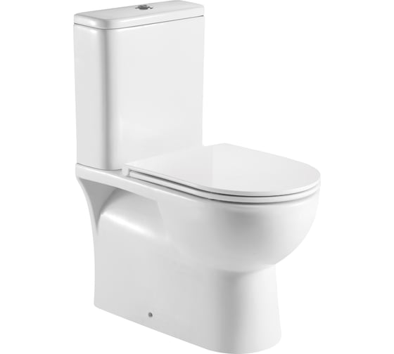 Изображение товара Компакт Alcora Clear 3/6 с сиденьем дюропласт, микр/л, л/съем безободковый 21313079