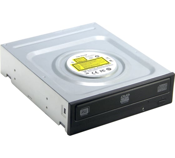 Изображение товара Внутренний cd/dvd привод Gembird 5.25", sata, черный, без упаковки, DVD-SATA-02