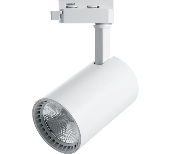 Изображение товара Трековый светодиодный светильник на шинопровод Feron AL102 12W, 1080 Lm, 4000К, белый, 35 градусов 29513