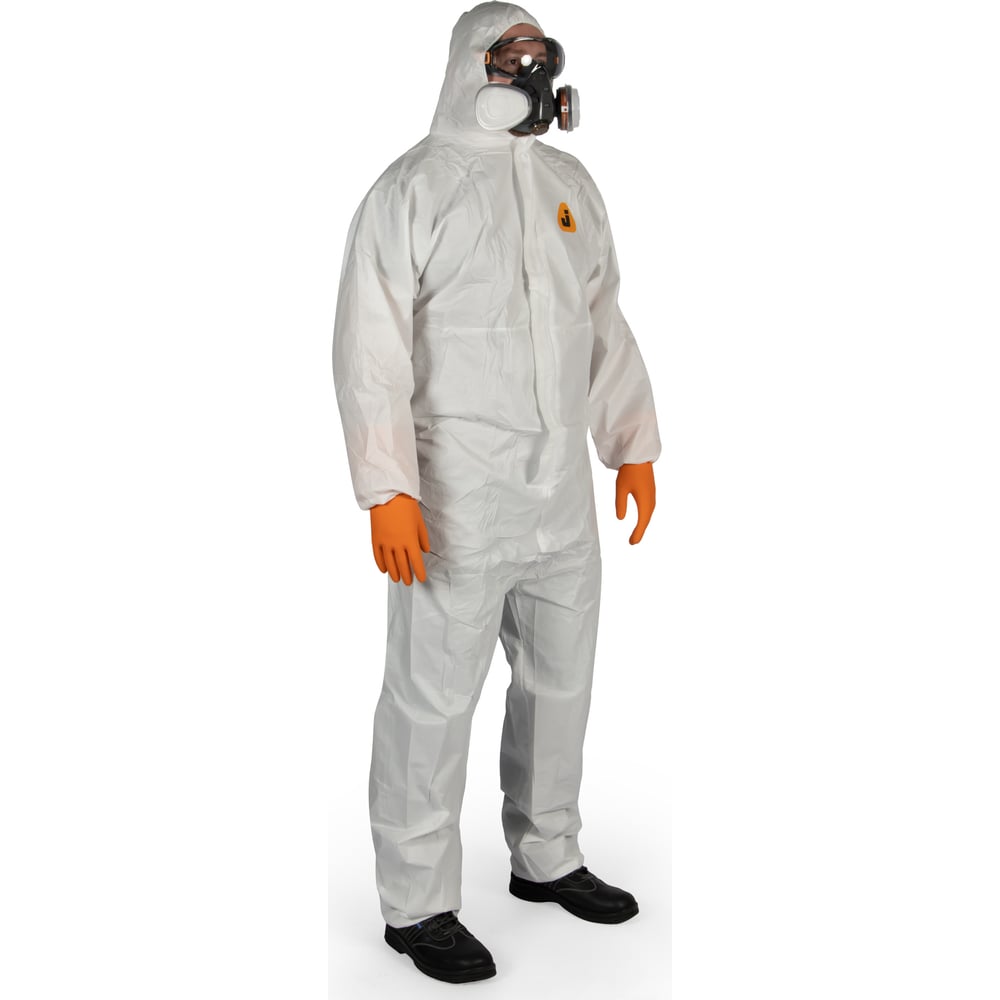 Изображение товара Комбинезон химзащиты из нетканого материала Jeta Safety MP, плотн.60 г/м², размер XL/52-54 JPC-50-XL