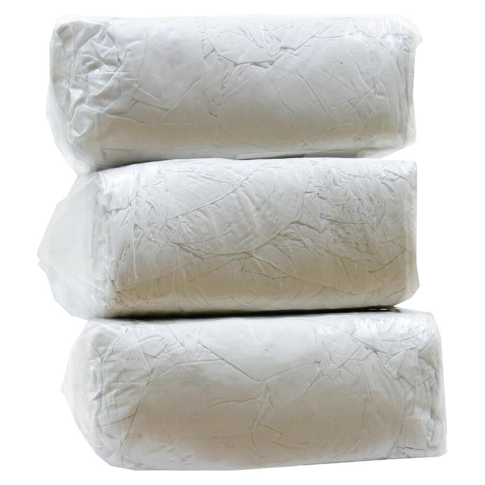 Изображение товара Ветошь Нейт трикотаж белая 10 кг для уборки и технических работ