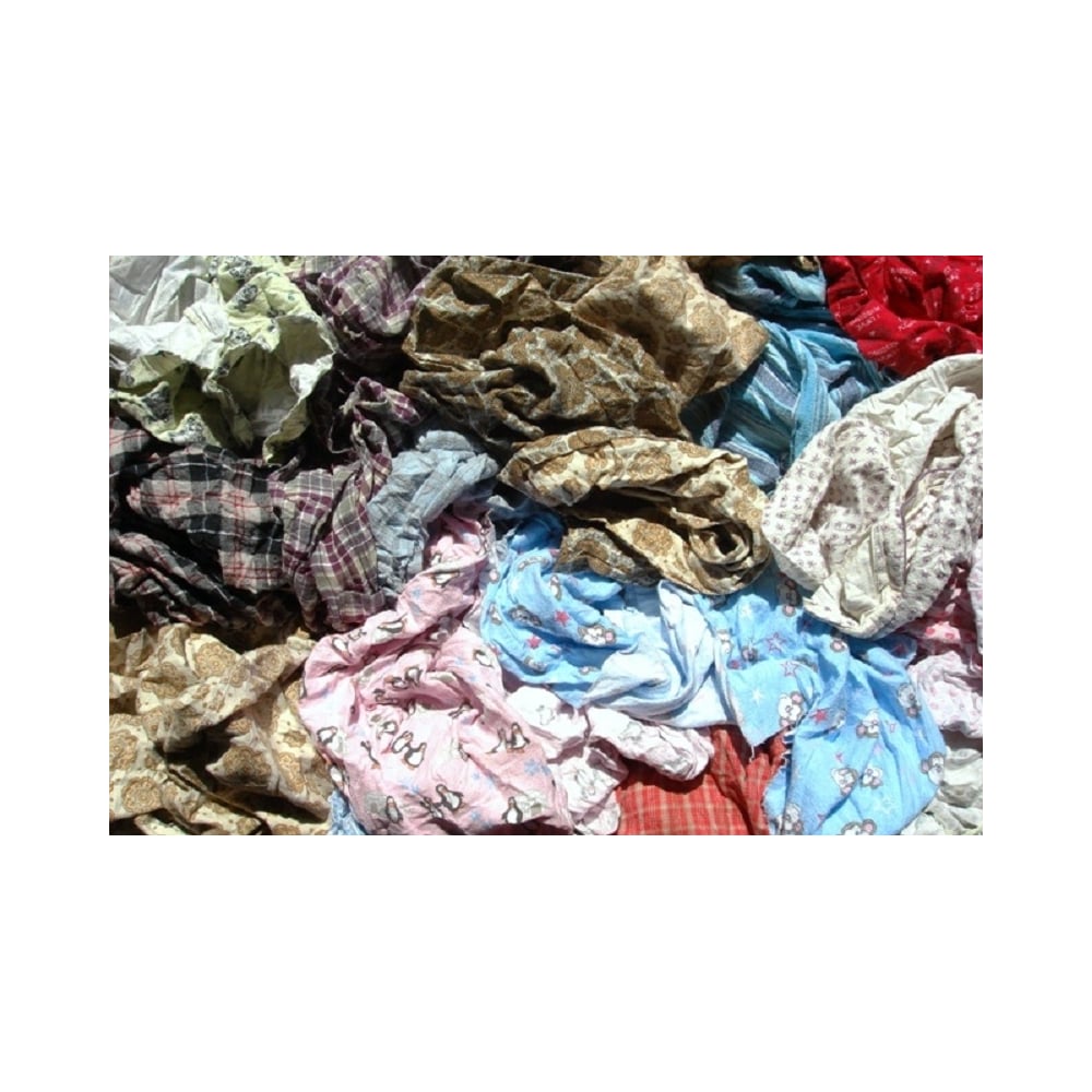 Изображение товара Ветошь Нейт простыни цветные 10 кг для уборки и хозяйственных нужд