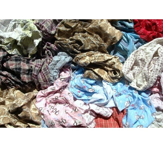 Изображение товара Ветошь Нейт простыни цветные, 10 кг ПРОСТ-13