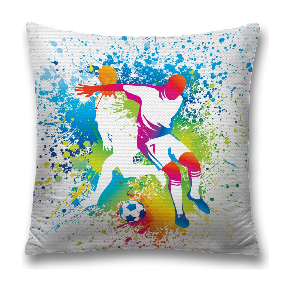 Изображение товара Декоративная наволочка JoyArty Будущий гол 45x45 см с молнией