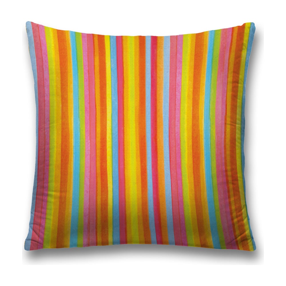 Изображение товара Декоративная наволочка JoyArty 45х45 см полиэстер молния яркие цвета