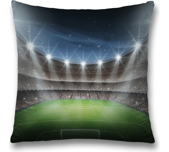 Изображение товара Декоративная наволочка JoyArty Стадион под открытым небом на молнии, 45x45 см  sl_378791