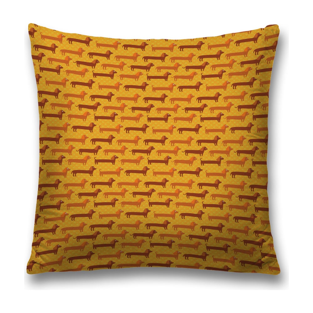 Изображение товара Декоративная наволочка JoyArty 45х45 см полиэстер желтая коричневая