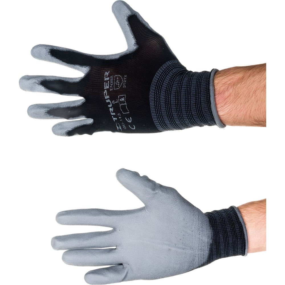 Эластичные перчатки механика Truper свитшот с логотипом мтс цифровая экосистема унисекс серый m