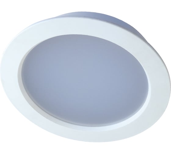 Изображение товара Светодиодный светильник ECOWATT SL-DLC-8 белый 8W 3000K 560лм встр. круглый 116мм 4606400510581