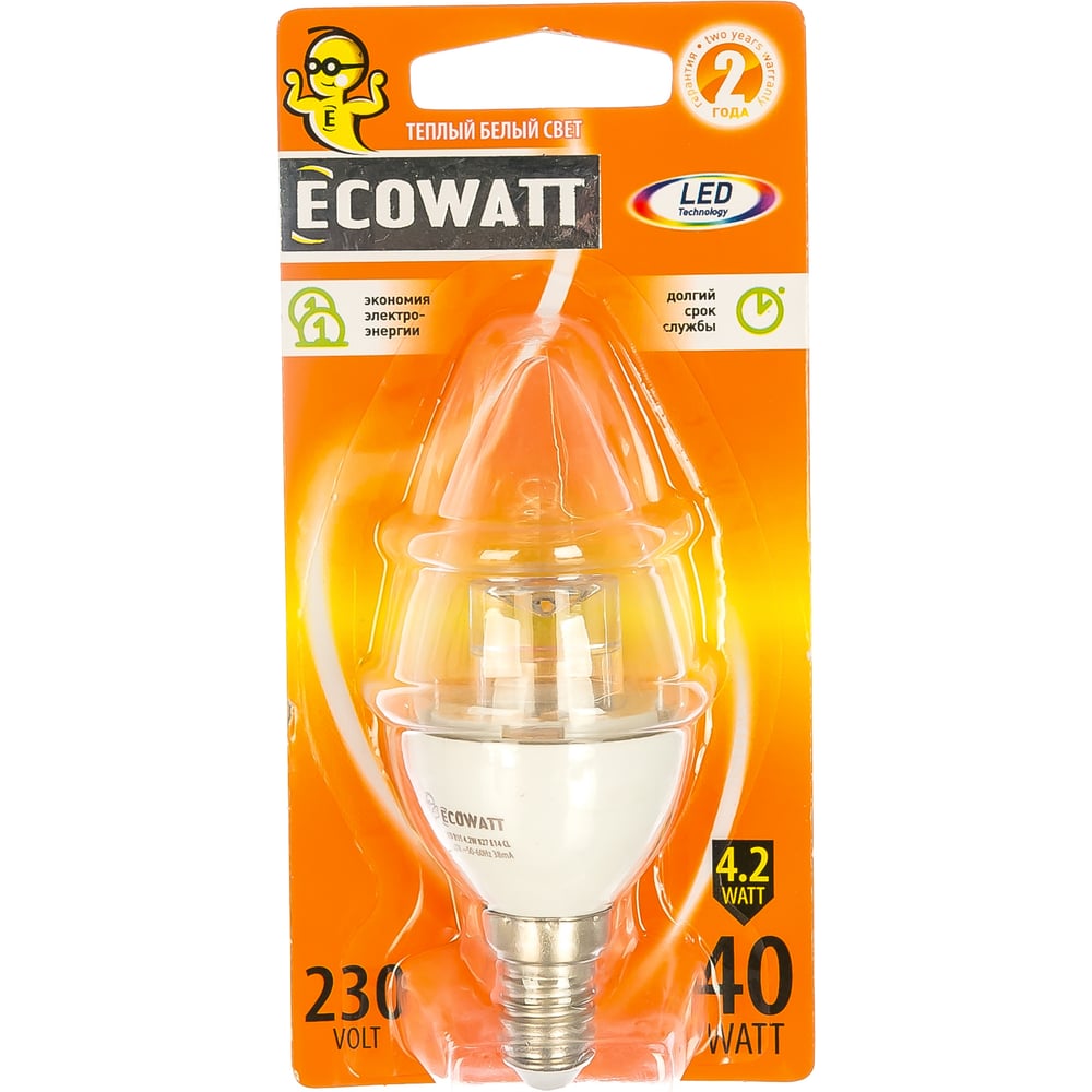 фото Светодиодная лампа ecowatt