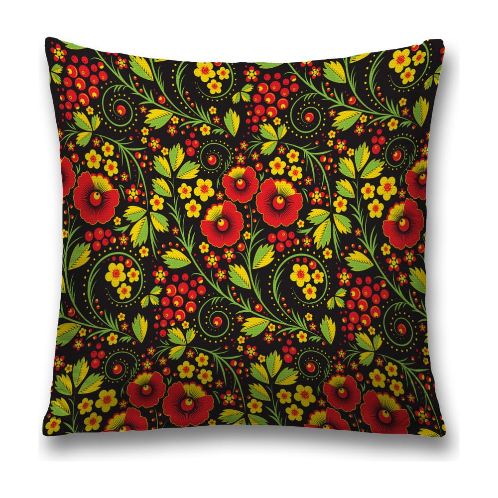 Изображение товара Декоративная наволочка JoyArty Витиеватая классика 45x45 см на молнии