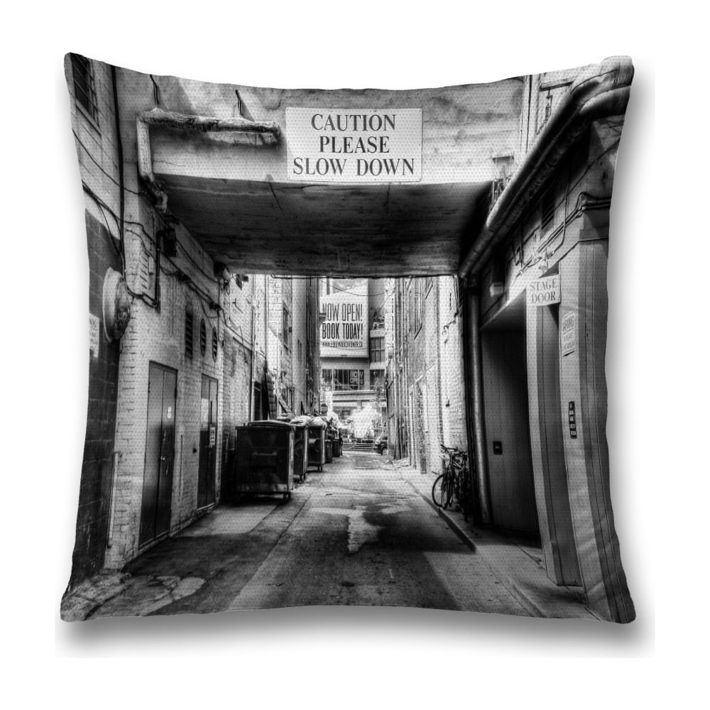 Изображение товара Декоративная наволочка JoyArty sl_29321 серо-черно-белая