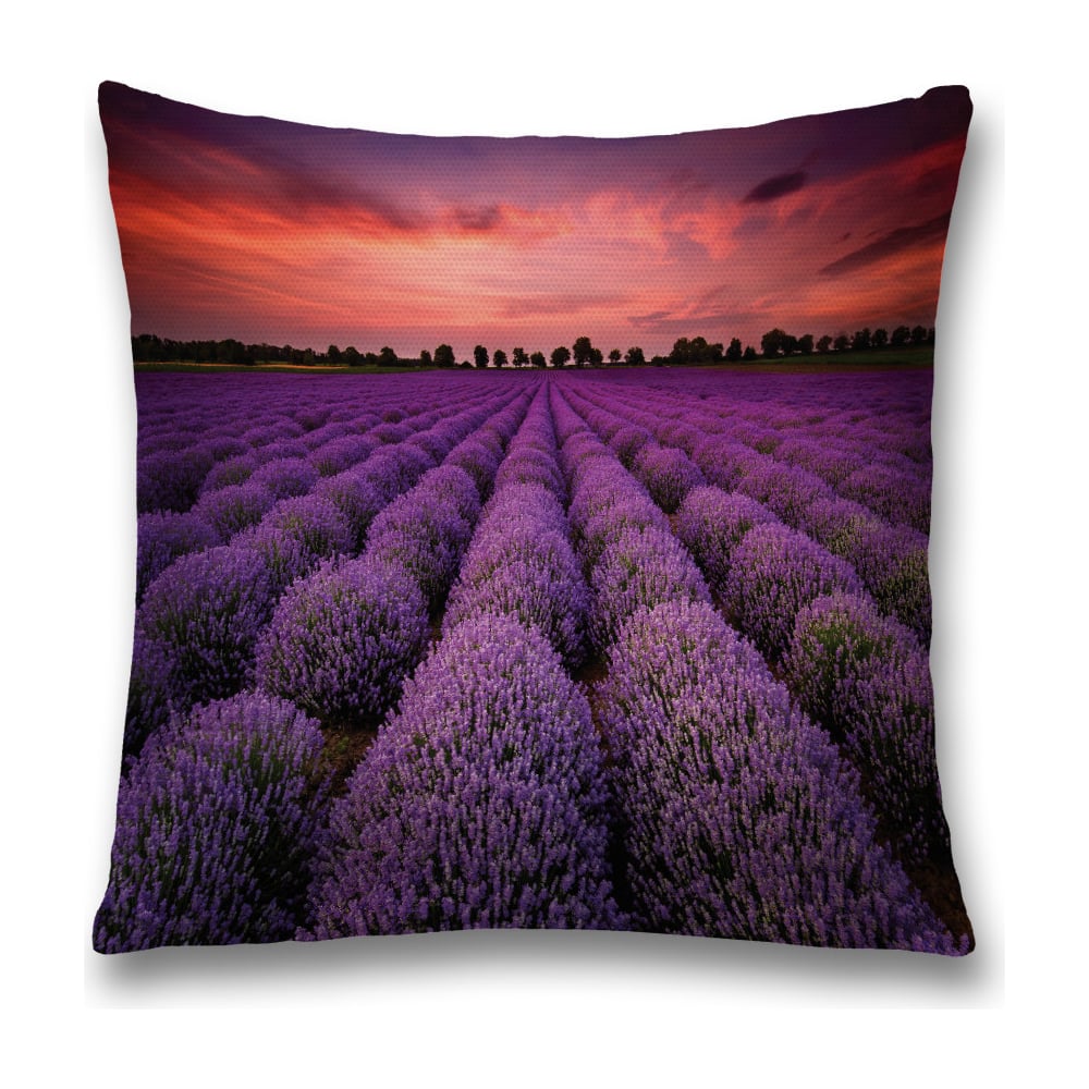 Изображение товара Декоративная наволочка JoyArty sl_8227 45х45 см фиолетовая пурпурная стильная