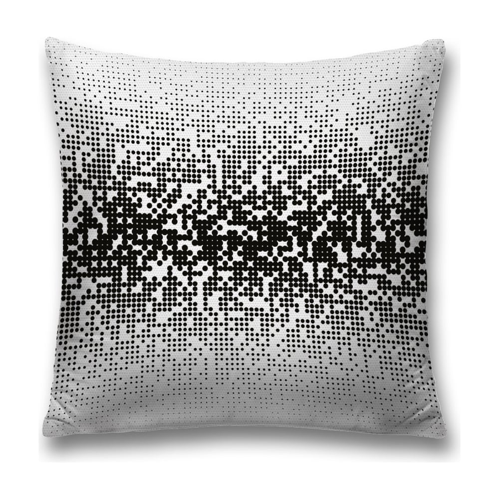 Изображение товара Декоративная наволочка JoyArty 45х45 см, полиэстер, цвета коричневая