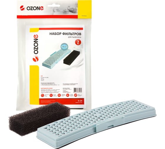 Изображение товара Набор фильтров для пылесоса LG OZONE H-29