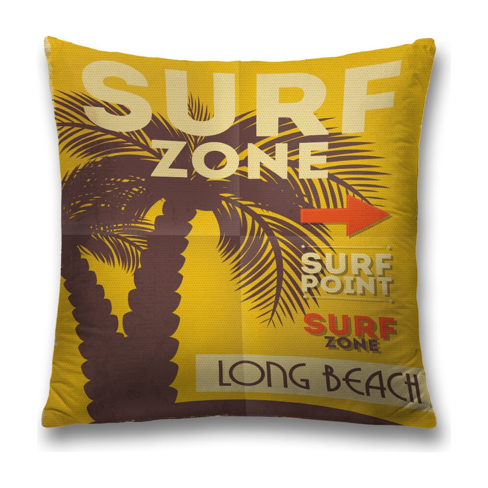 Изображение товара Декоративная наволочка JoyArty sl_29512 желтая 45х45 см