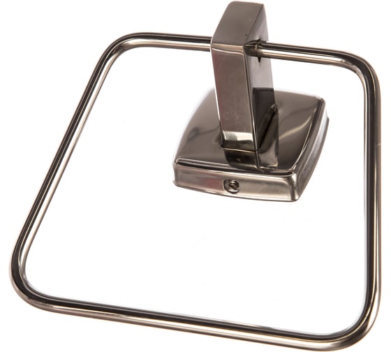 Изображение товара Квадратная вешалка для полотенец Nofer Classic нержавеющая сталь глянцевая 09047.B